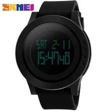 SKMEI 1142 Men Watch Military Sports Watches Fashion Silicone Waterproof LED Digital Watch Men Clock Digital Watch Casual Brand