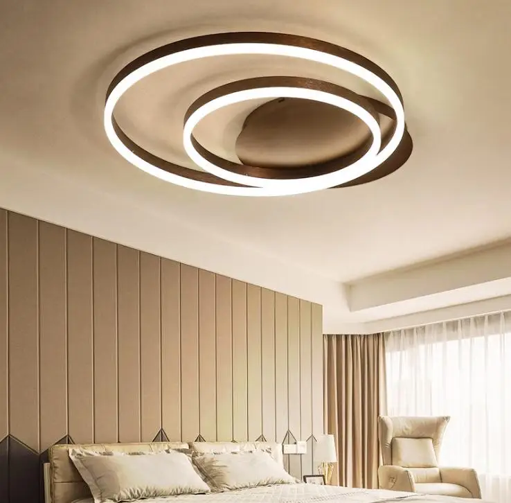 

Modern Ring led ceiling lights for living room bed room led lamp Nordic bedroom ceiling lamp fixtures