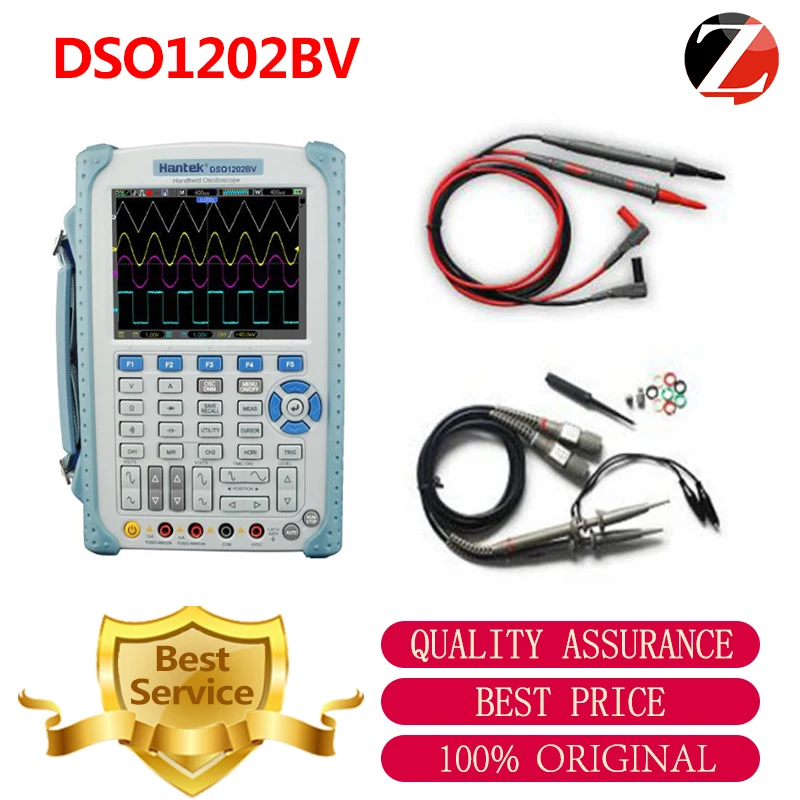 Lowest Price Hantek DSO1202BV 2 Channel 200MHz 1GSa/s Digital Handheld