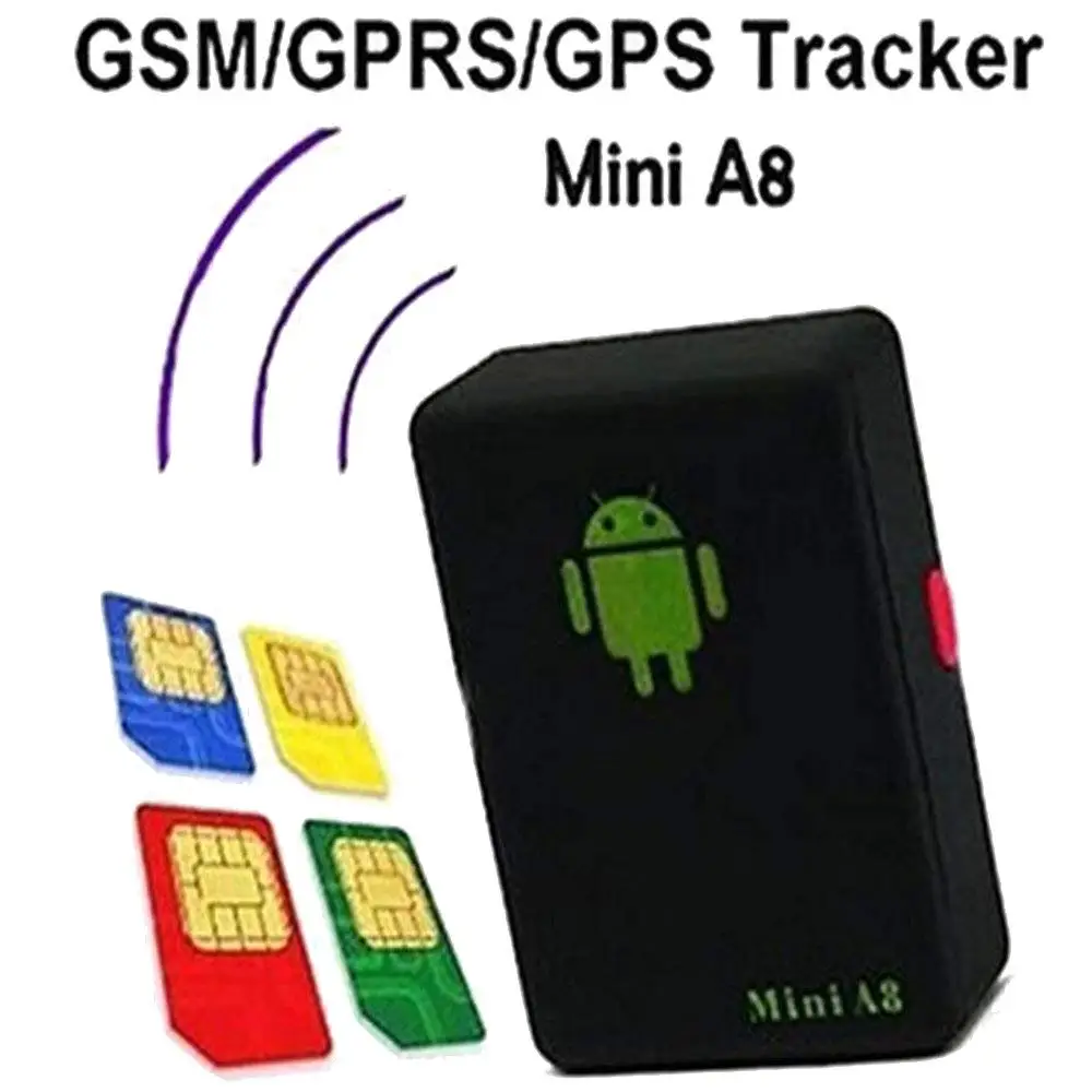 مصغرة العالمية A8 GPS المقتفي ماء السيارات المقتفي في الوقت الحقيقي GSM/GPRS/GPS تتبع تتبع السلطة أداة للأطفال الحيوانات الأليفة سيارة