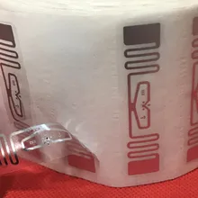 M5 чип электронные RF теги Размер 68*14 мм UHF rfid-наклейки ISO18000-6C EPC GEN2 Impinj E52 1000 шт./лот