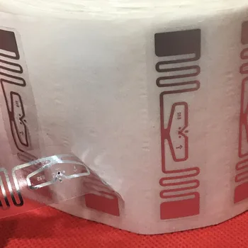 

M5 chip electronic RF tags size 68*14mm UHF rfid sticker ISO18000-6C EPC GEN2 Impinj E52 1000pcs/Lot