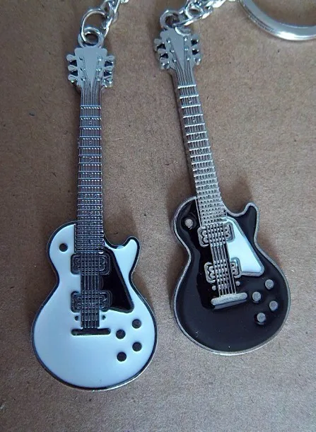 Брелок гитара кольцо для ключей Мужской логотип скрипки из мультфильма|guitar