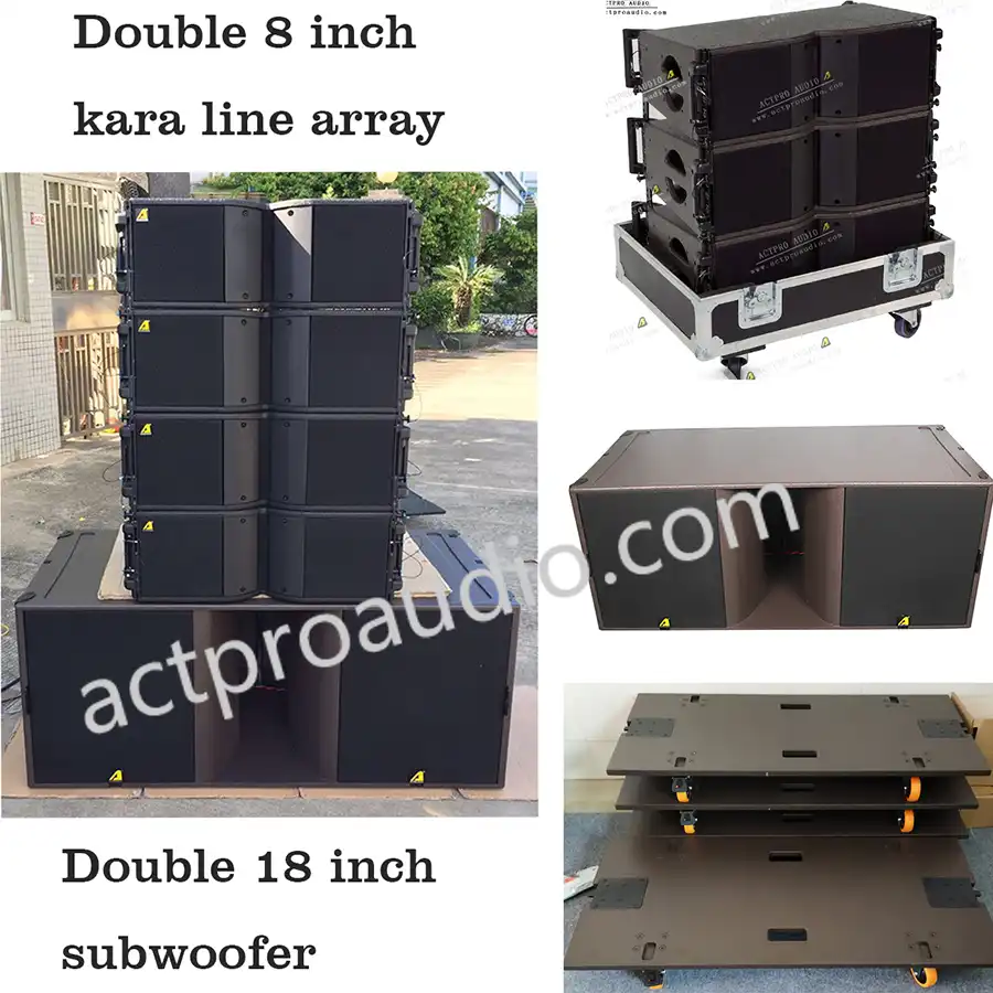 Actpro Audio Kara K1 K2 Double 8 Inch 10inch 12 Inch 15 Inch Two