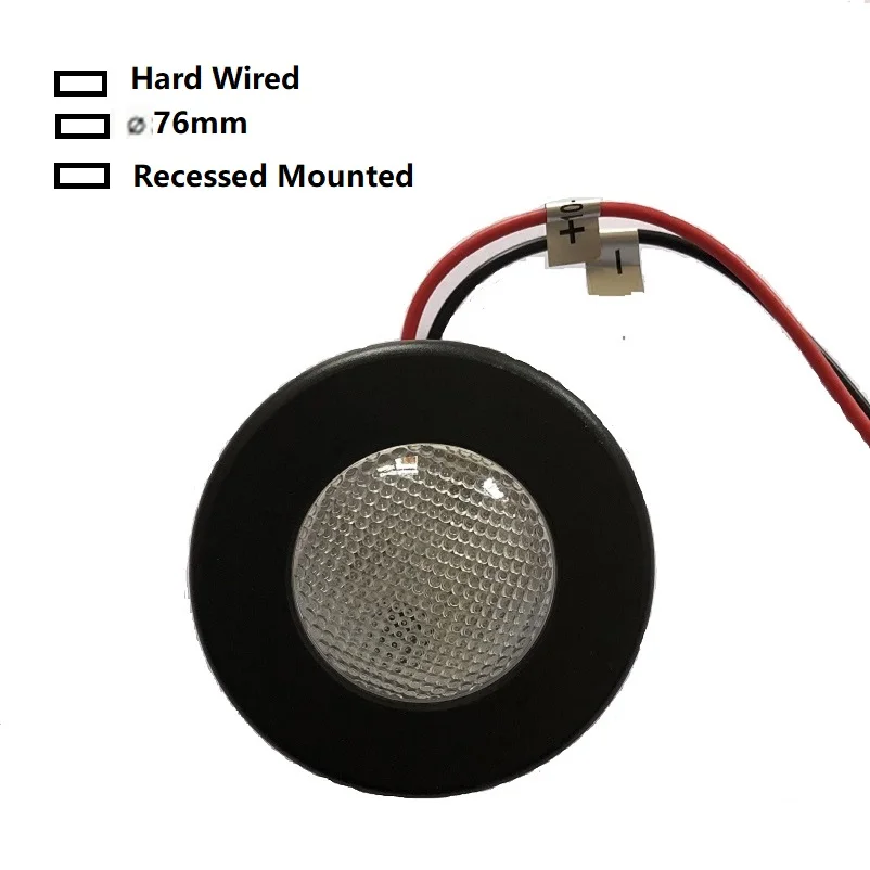 4xBlack-Shell-Dome-Lamps