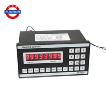 PUSHTON цифровой контроллер весов светодиодный дисплей Весовой Контроллер индикатор тензодатчика 1-4 тензодатчика