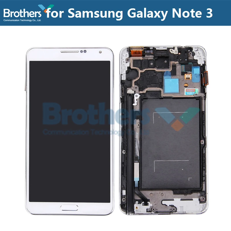 ЖК экран OLED для Samsung Galaxy Note 3 N900 с дигитайзером сенсорного экрана в сборе N9005 N9000