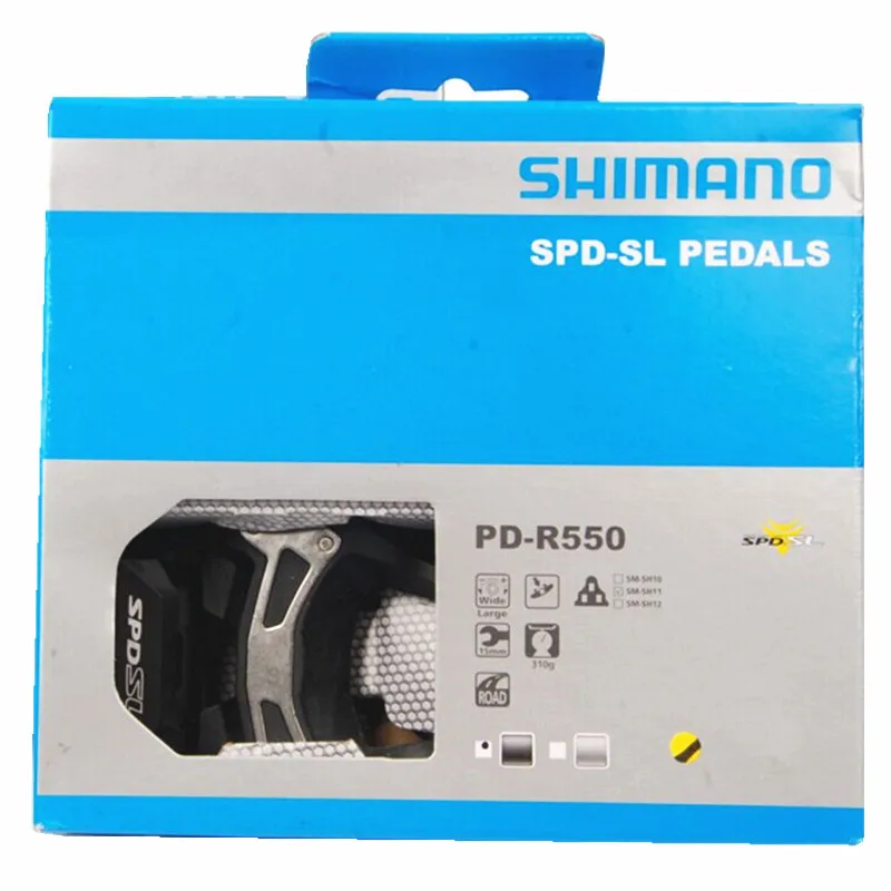 Shimano для езды на велосипеде PD R540 дорожный велосипед педали PD R550 PD 5800 PD R7000 SH10/11 бутсы SH10/SH11/SH12 0/2/6 градусов