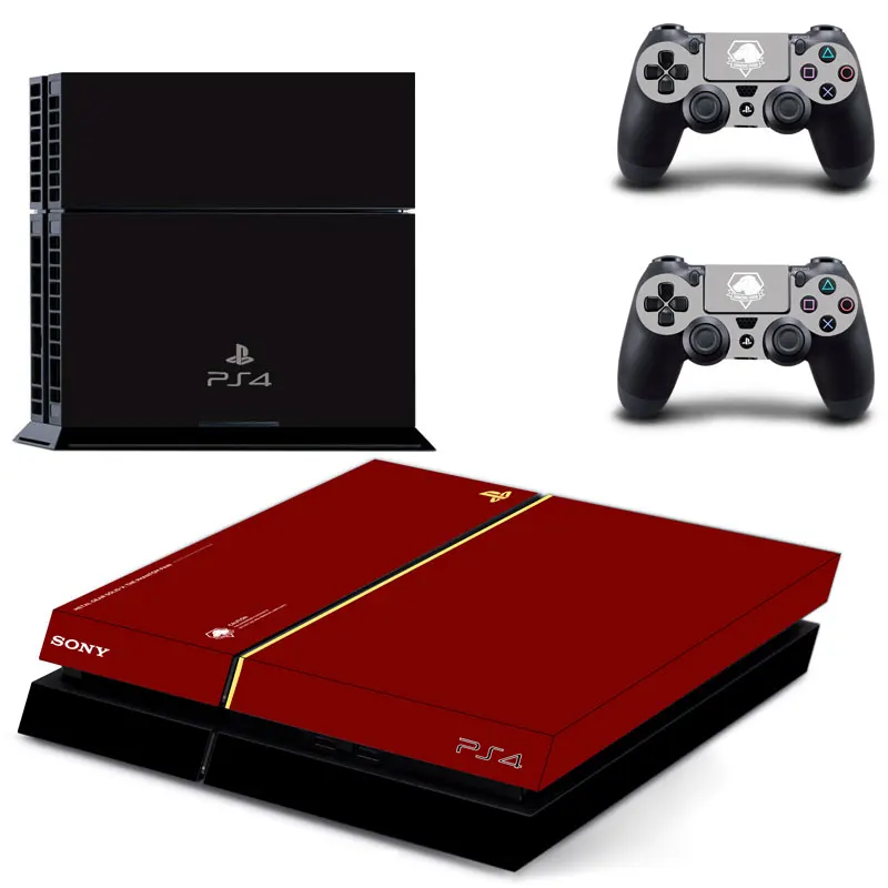 

Metal Gear Solid V PS4 Skin Sticker Decal For Sony PlayStation 4 Console and 2 Controllers PS4 Skin Sticker Vinyl