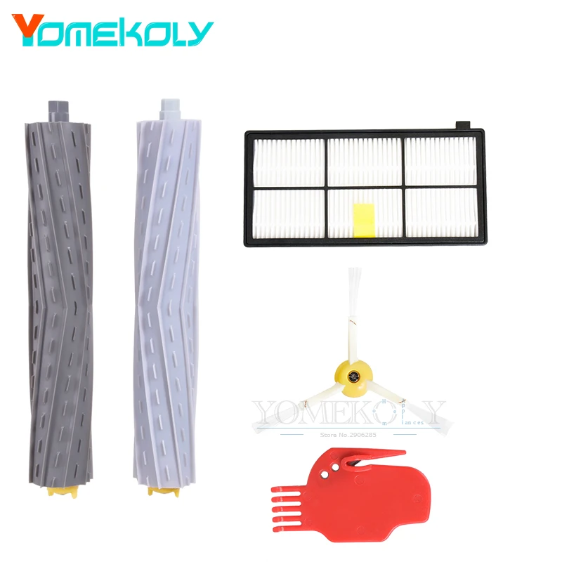 Cepillo Lateral Filtro Extractor Tool Kit Para iRobot Roomba 800 serie 900 880870 960