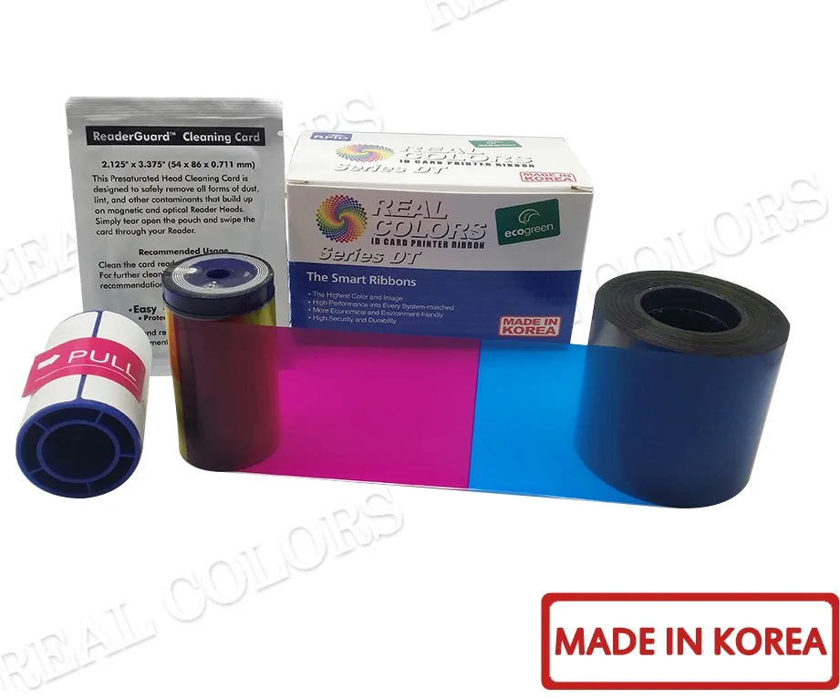 

1Piece Compatible Datacard SD260 Ribbon 534000-004 ymcKT Half Panel Ribbon Made in Korea DATACARD SD260 Card Printer