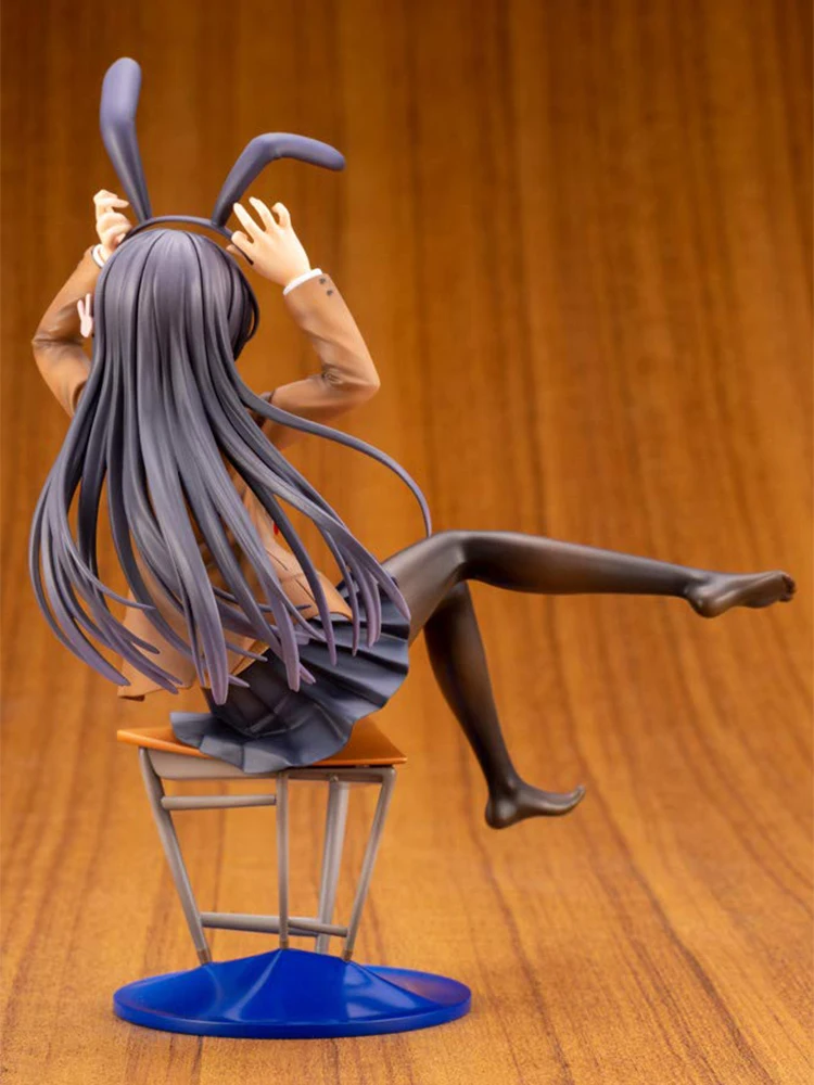 Экшн фигурки из ПВХ Seishun Buta Yaro Mai Sakurajima аниме фигурка сексуальной девочки модель