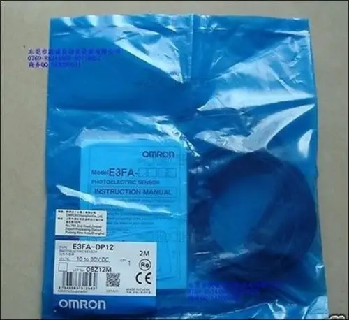 

2PCS New 1Pcs Photoelectric Switch OM+ E3fa-Dp12 Industrial Plc Module Automation S