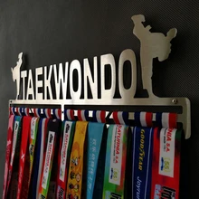 Taekwondo medal hanger Sport medal holder for martial arts Stainless steel medal hanger Sport gifts
