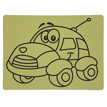 100 шт./партия-наклейки для творчества из цветного песка Горячая распродажа