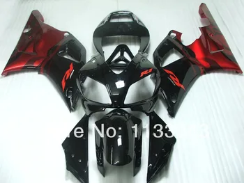 

7Gifts+ fairings for YAMAHA YZF R1 98 99 YZF-R1 98-99 YZF1000 R1 98 99 YZF R1 1998 1999 ABS fairing red flame black design