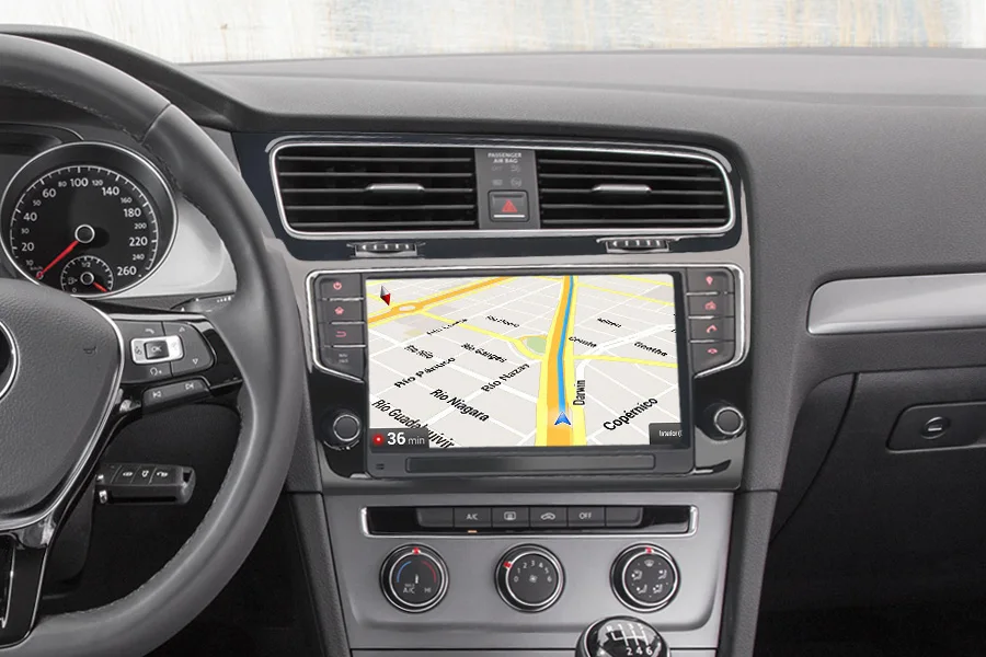 Flash Deal Erisin ES3811G  PX30 Android 8.1 Car Multimedia Player 9" Car DVD GPS for VW Golf VII/7 2