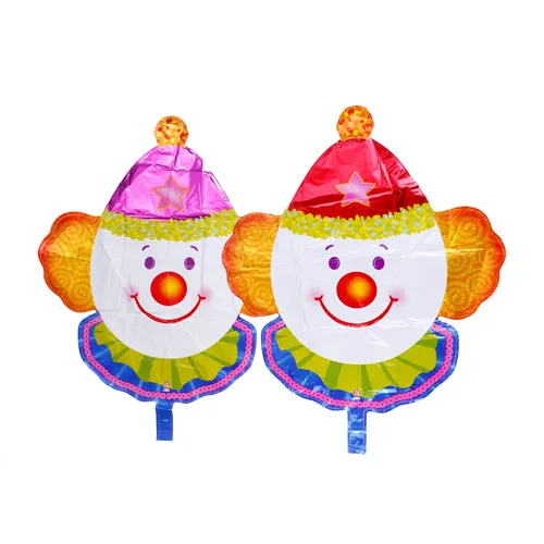 1 шт. воздушные шары из фольги большой размер цирк в форме клоуна с днем рождения Свадебные Рождественские украшения поставки детский балон