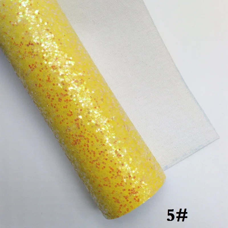 Glitterwishcome 21X29 см A4 размер винил для бантов Fluo массивные блестящие кожаные ткани искусственная кожа листы для бантов, GM279A - Цвет: 5