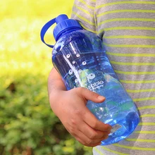 800 ml/1000 ml Creativo Deportes Botella de Agua Botella de Plástico a prueba de Fugas de Gran Capacidad Al Aire Libre/Escalada de Agua botella E07