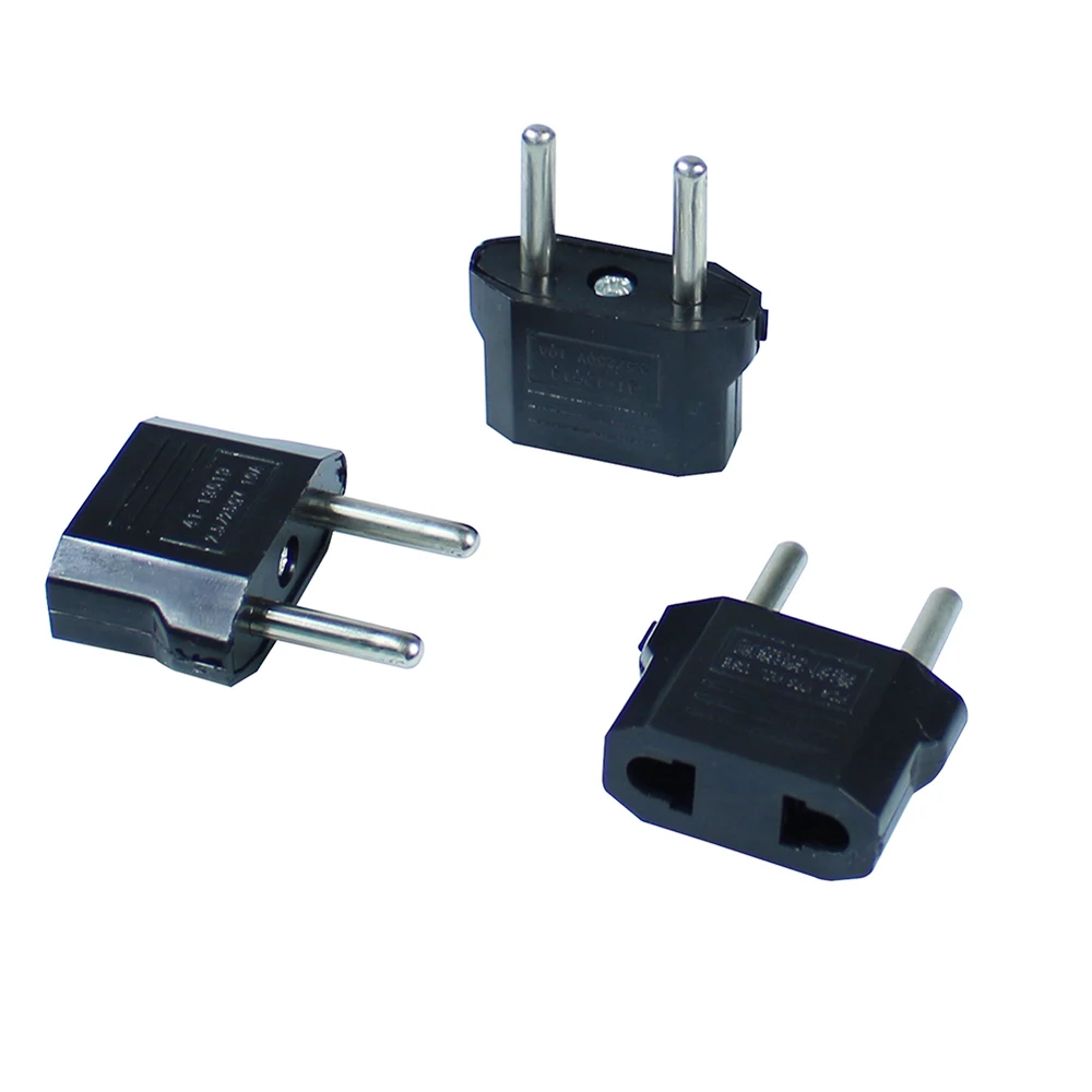 

LEEDSUN Universal Travel Adapter US to EU Adapter Converter, 110-240V AC Power Plug Adaptor Connector