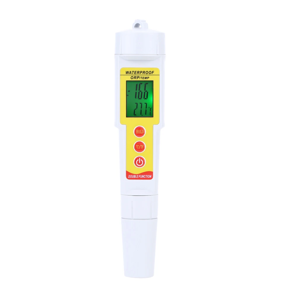 

Pen-Type ORP/TEMP Meter Backlit Display Portable Oxidation Reduction Analyzer Drinking Water Quality Analysis Device PH Meters