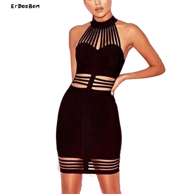 

2017 Summer dress women party bandage dress black strapless off-shoulder celebrity runway dress vestidos wholesale H43000