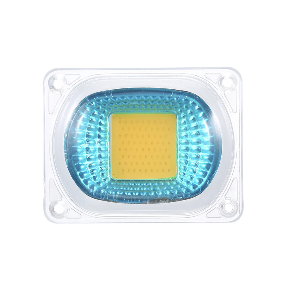 

High Power COB LED Light Chip with Lens Integration Lamp Kit for Flood Project Portable Light Aquarium Fish Tank AC220V 50W