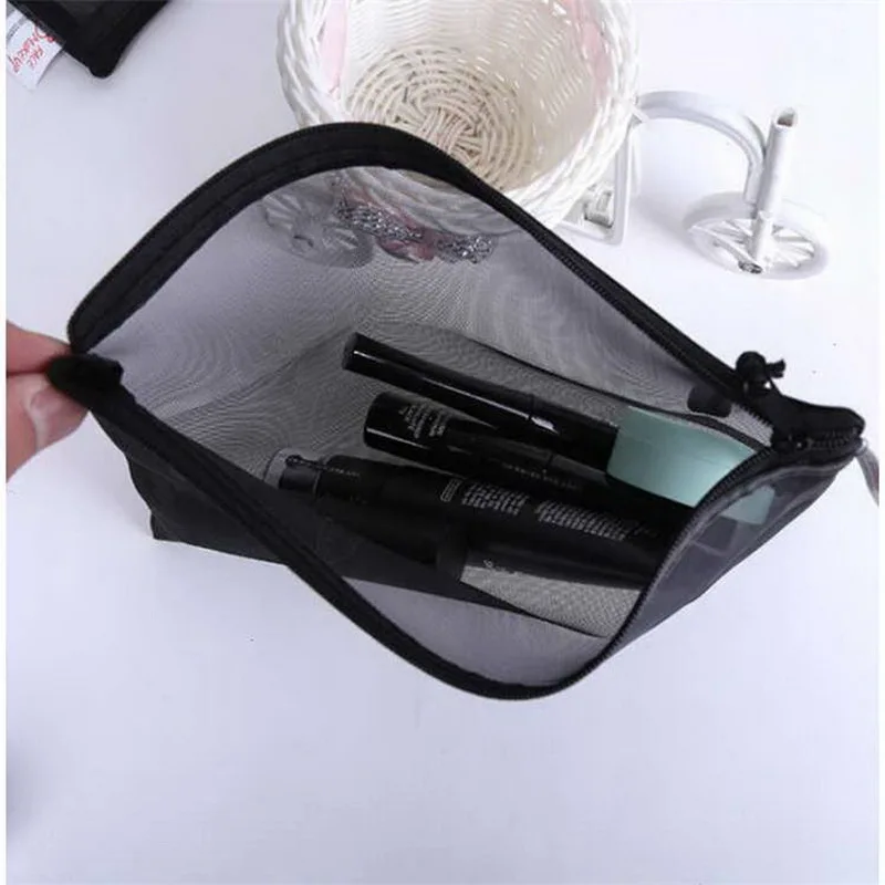 عارضة السفر التجميل حقيبة المرأة سستة المكياج necessaire حقيبة مستحضرات تجميل منظم كيس التخزين أدوات الزينة الجمال غسل كيت حالة