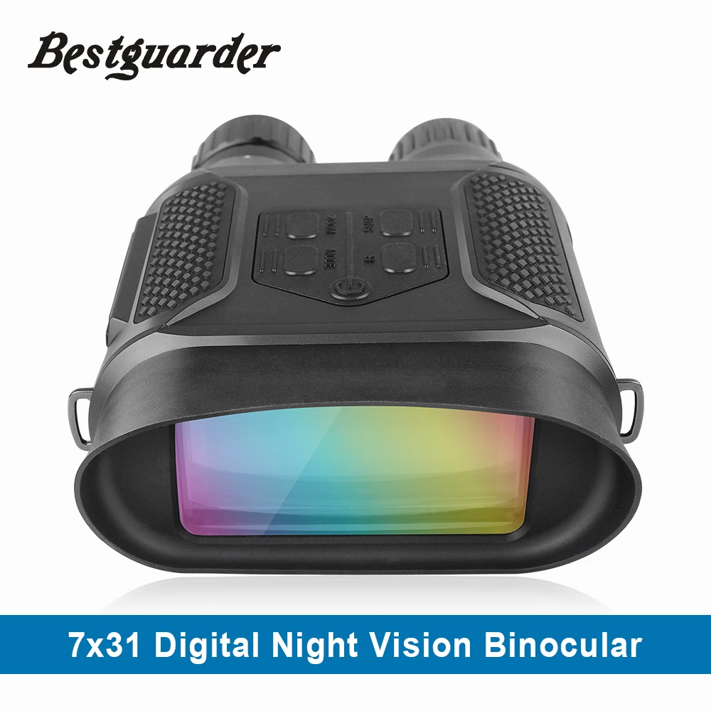 Beste 7x31 Nachtzicht Verrekijker Digitale Infrarood Nachtzicht Scope 1280x720 p HD Foto Camera Video Recorder duidelijk zien tot 400 m