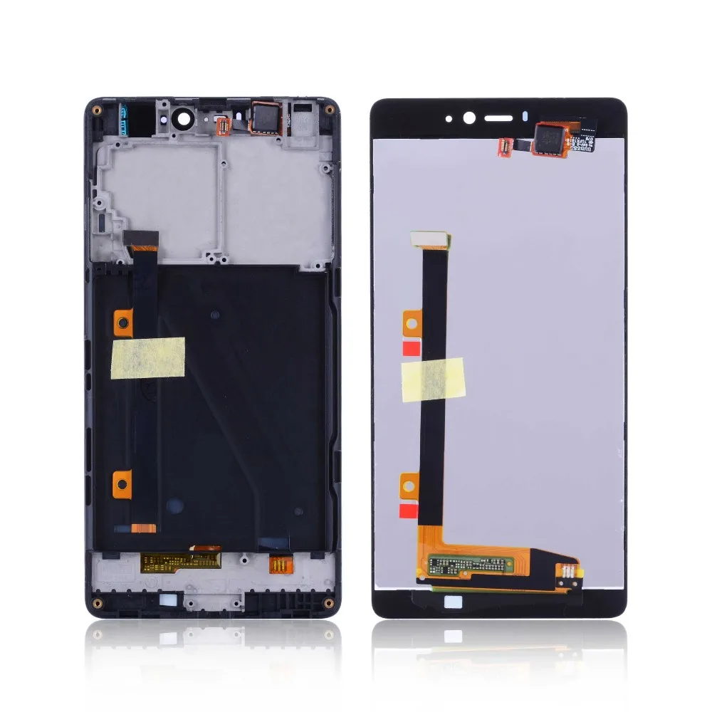 Дисплей для Xiaomi mi4c mi4i mi 4 LCD в сборе с тачскрином на рамке Оригинал черный