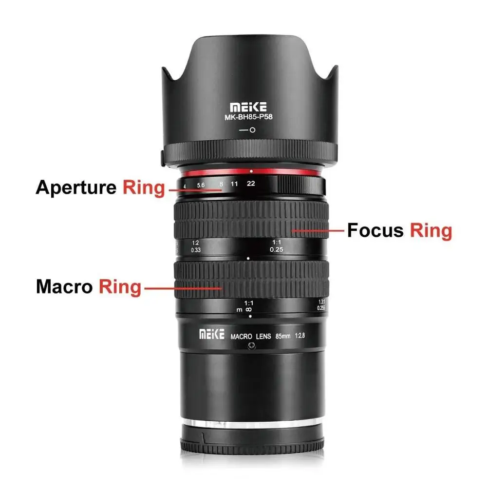 Meike 85mm F/2.8 Manual Focus Aspherical Medium