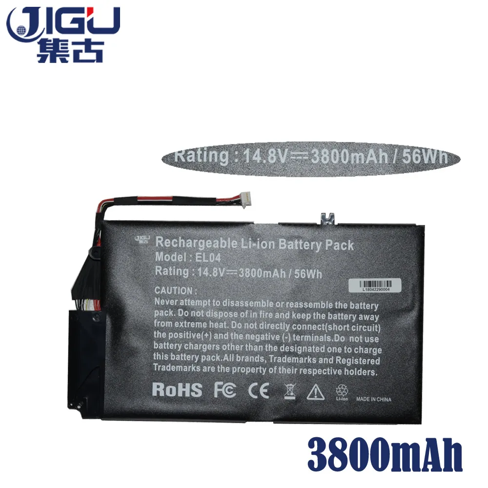 Батарея для ноутбука JIGU EL04 EL04XL ELO4XL HSTNN IB3R UB3R TPN C102 HP ENVPR4 I5 3317U ENVY 4 серии 4T 1000 Envy TouchSmart