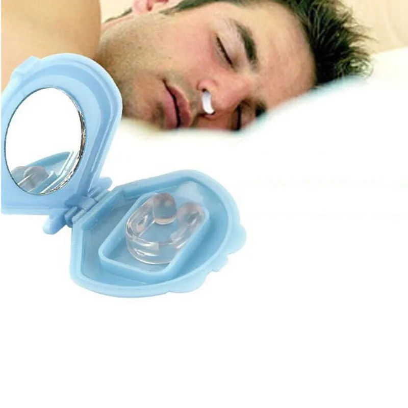 Silicon Stop Snoring Nose Clip Anti Snore Sleep Apnea Aid Device Night