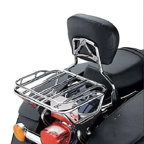 Мотоцикл два вверх багажная стойка+ док-оборудование для Harley Touring Road King Electra Glide Road Glide 1997-2008