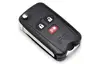 Carcasa de 3 botones para llave de coche BYD F3 F3R, abatible, plegable, remota ► Foto 2/2