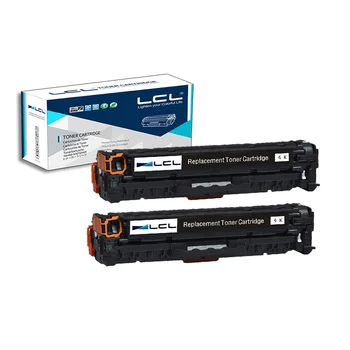 

LCL 305X 305A CE410X CE410A 4000 Pages (2-Pack) Toner Cartridge Compatible for HP Laserjet Enterprise 300 color M351