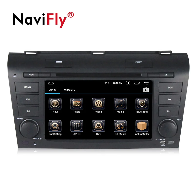 Flash Deal NaviFly 2 din Android 8.1 car radio gps for Mazda 3 Mazda3 2003-2009 with dvd multimedia player head unit TDA7851 WIFI BT RDS 2