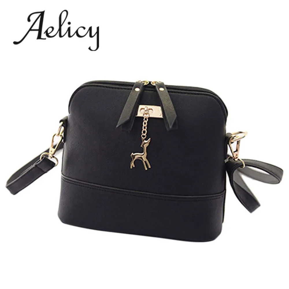 

Aelicy Vintage Small Shell Leather Handbag Fashion Handbag Solid Women Bag Bolsa Feminina Bags Handbags Women brands Tote Bag