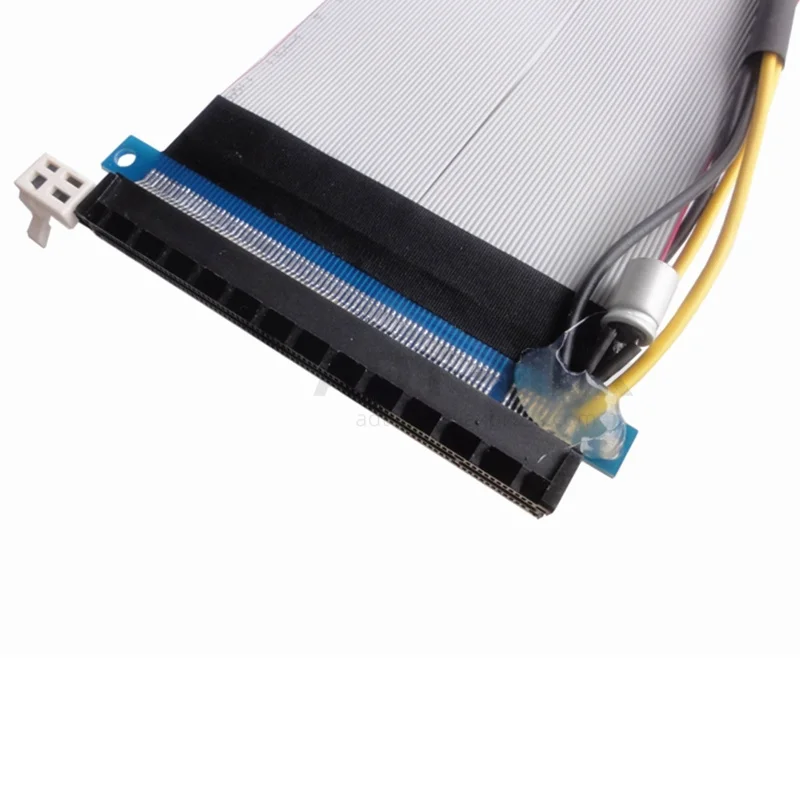 Гибкий ленточный удлинитель PCI Express 16X PCIe x16 с 12 В 4 контактный силовой кабель Molex 15