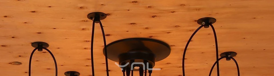 Mordern DIY паук подвесной светильник винтажный ретро скандинавский потолочный светильник Лофт домашний Декор РЕСТОРАН промышленный подвесной светильник