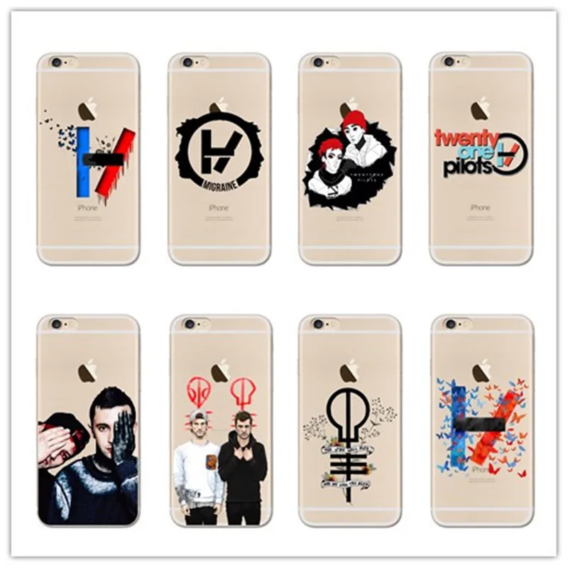 

Twenty One Pilots 21 Phone Case For iPhone 6 6s 7 8 Plus X 5 5s SE Cover Soft TPU Capa For iPhone 8 XR XS Max