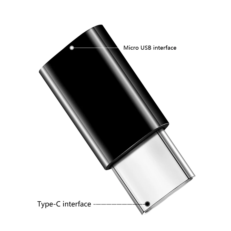 Адаптер NYFundas с Type C на Micro USB для One Plus 6 5 3T Oneplus zenfone5z Xiaomi Mi Max 3 Huawei P20 Pro 1