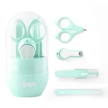 Детский набор для стрижки ногтей-полный набор для ухода за ногтями, ножницы, Филер и носовой пинцет, маникюрный набор для новорожденных или младенцев