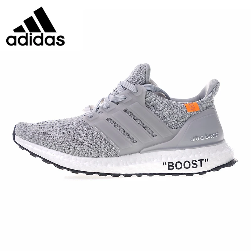 Adidas Ultraboost 4.0 Oreo Men's and Women's Running Shoes, Light Gray, Breathable Wear-resistant Lightweight BB6167