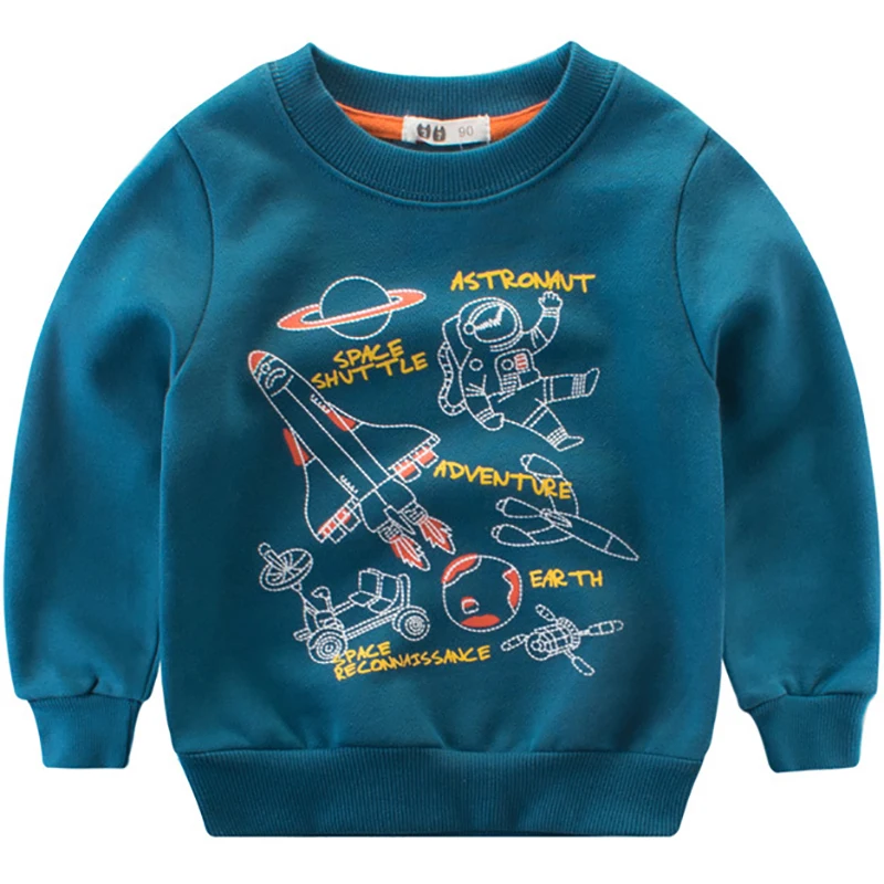 Buy Cotton Sweatshirts For Boys Girls Cute Fun Space