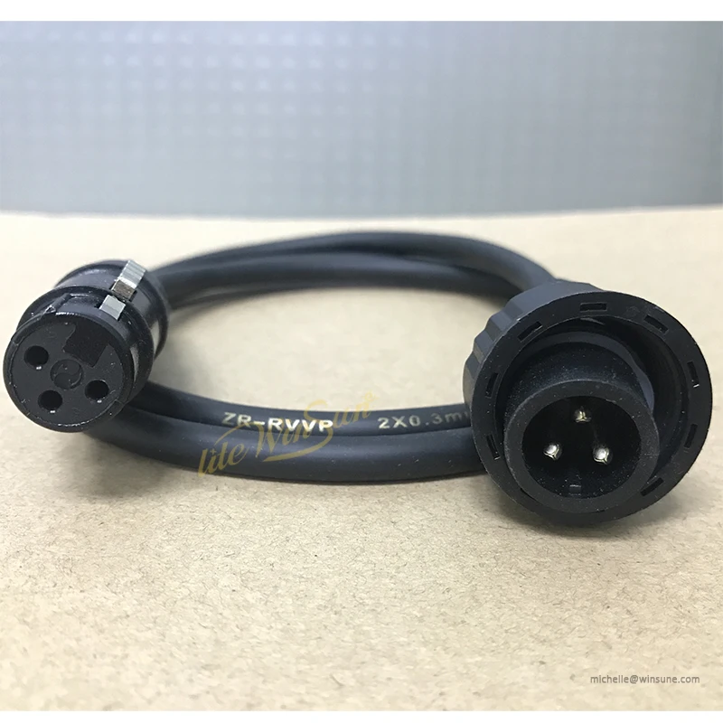 DMX512 Cable Signal Line Cable 1m2m3m5m8m10m Stage Effect Light DMX inpuoutput Connect Cables for DjDisco DMX