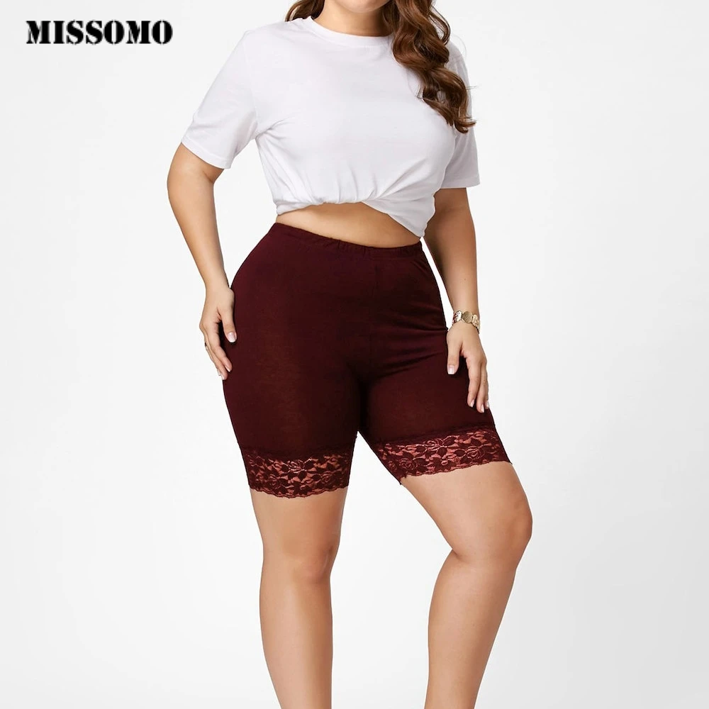 Женская эластичная юбка Missomo большие размеры 5xl|Шорты| |