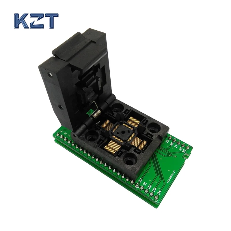 QFP48 TQFP48 LQFP48 к DIP48 MCU программист шаг 0,5 мм IC Размер корпуса 7x7 мм IC51-0484-806 тестовое гнездо адаптера