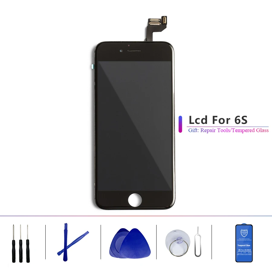 

White&Black Lifetime Assurance For iPhone 6S 4.7'' LCD Display Touch Screen Digitizer Assembly With 3D Touch no dead pixel